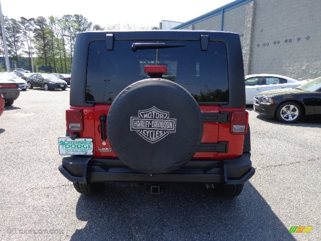 2012 Wrangler Sport 4x4 - Flame Red / Black photo #5