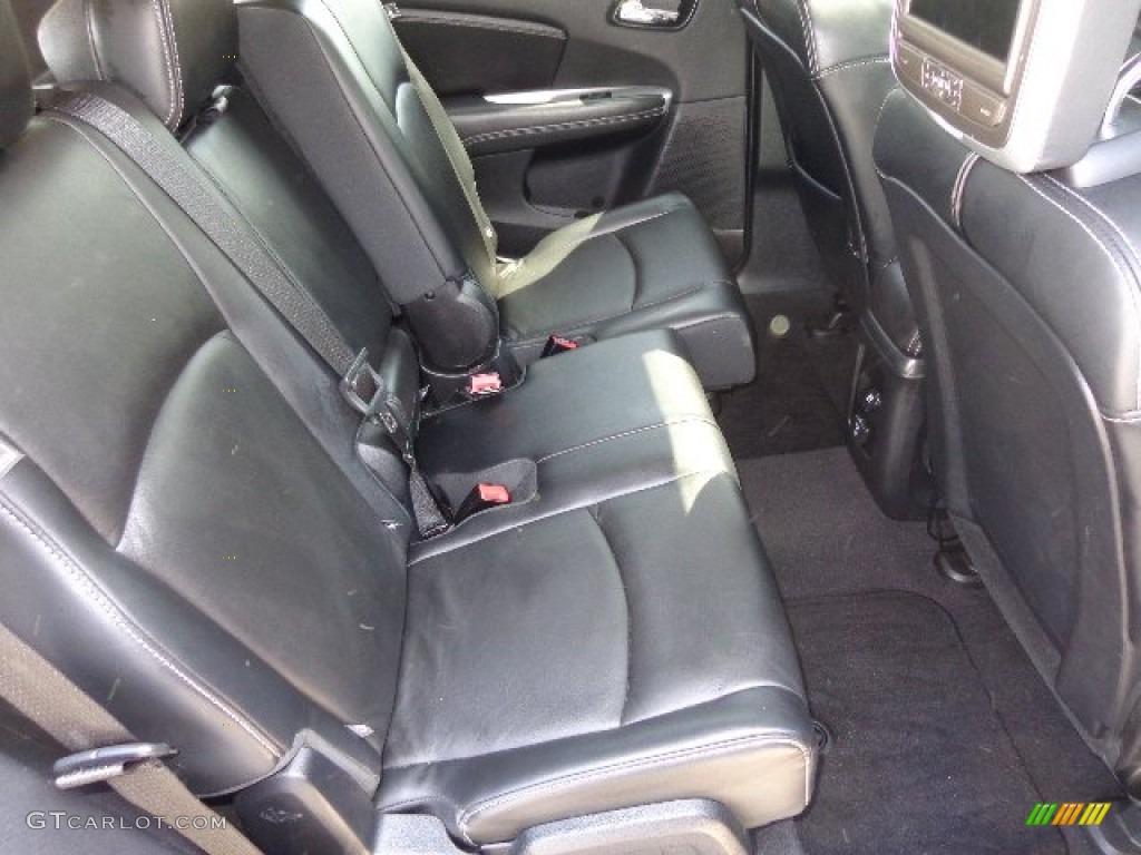 2011 Dodge Journey Lux AWD Rear Seat Photo #79944964
