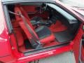 Red Interior Photo for 1987 Chevrolet Camaro #79945964