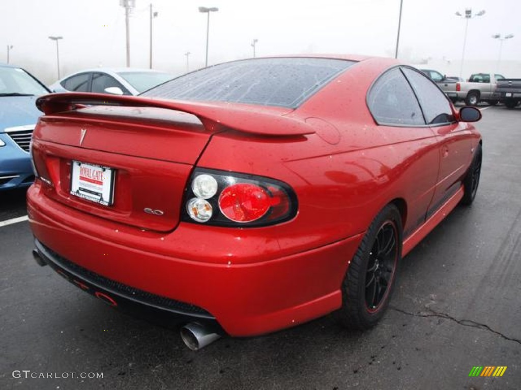 2006 GTO Coupe - Spice Red Metallic / Black photo #3
