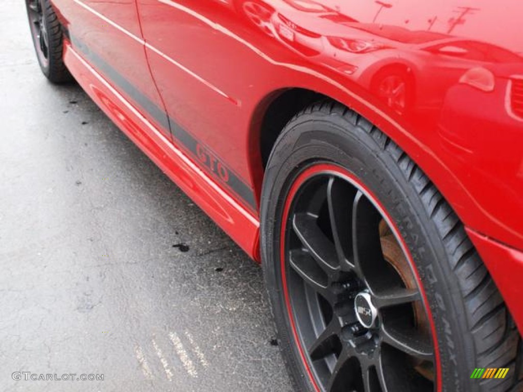 2006 GTO Coupe - Spice Red Metallic / Black photo #4