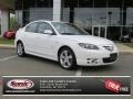 Rally White 2005 Mazda MAZDA3 s Sedan