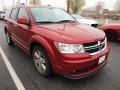 2011 Deep Cherry Red Crystal Pearl Dodge Journey Lux  photo #2