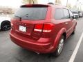 2011 Deep Cherry Red Crystal Pearl Dodge Journey Lux  photo #3