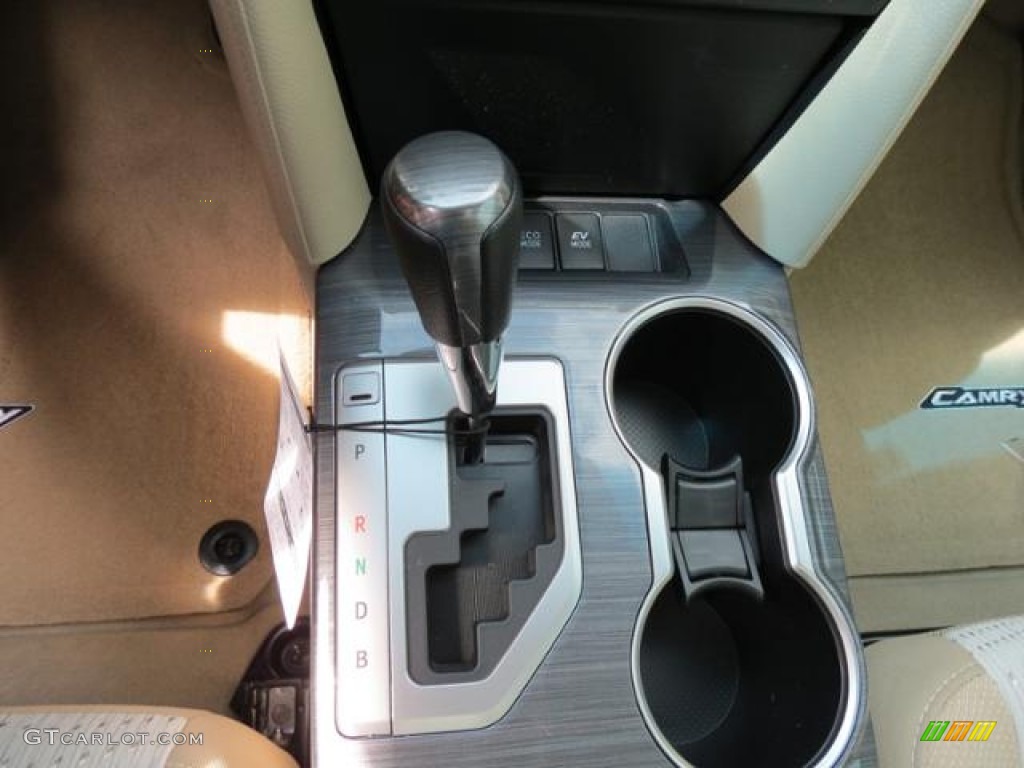 2013 Camry Hybrid XLE - Cosmic Gray Metallic / Ivory photo #14