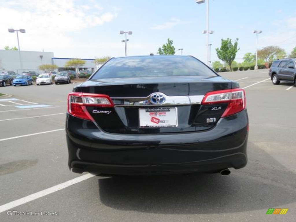 2013 Camry Hybrid XLE - Cosmic Gray Metallic / Ivory photo #20