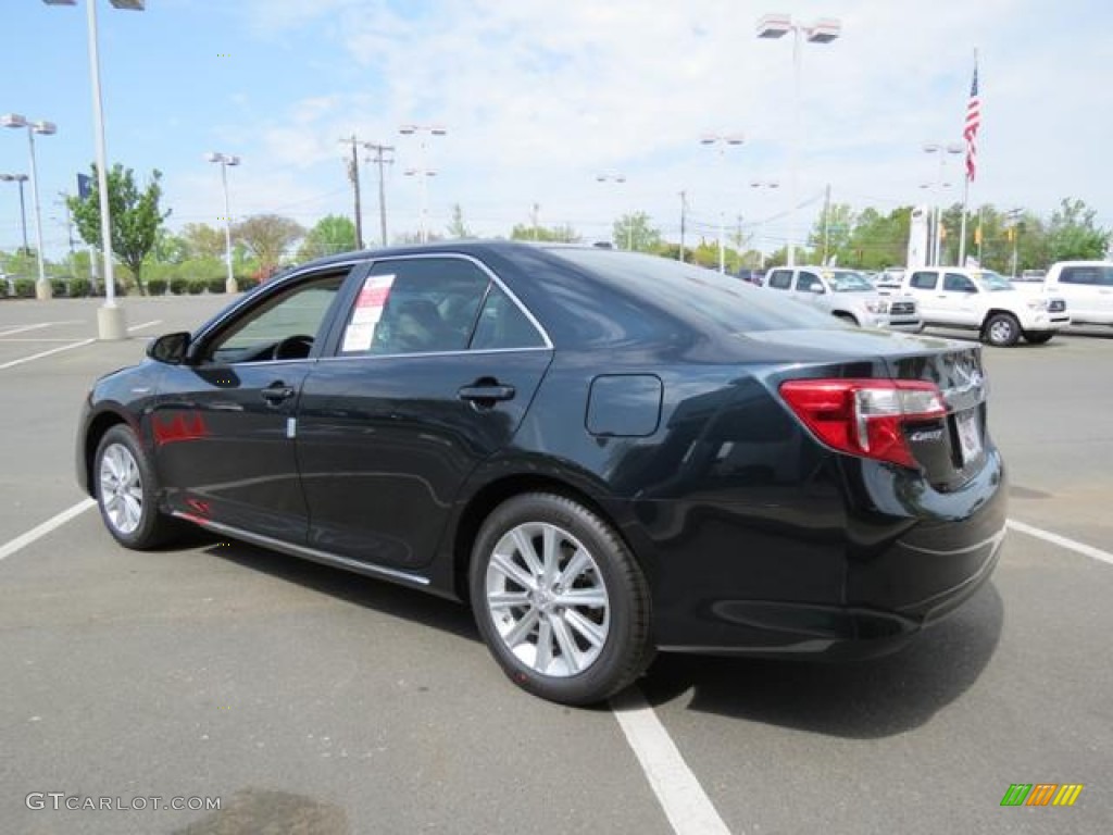 2013 Camry Hybrid XLE - Cosmic Gray Metallic / Ivory photo #21