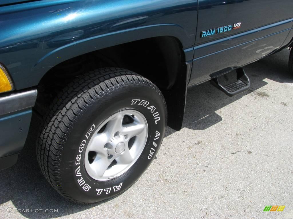 1998 Ram 1500 Sport Regular Cab 4x4 - Emerald Green Pearl / Gray photo #3