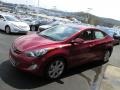 2013 Sparkling Ruby Hyundai Elantra Limited  photo #4