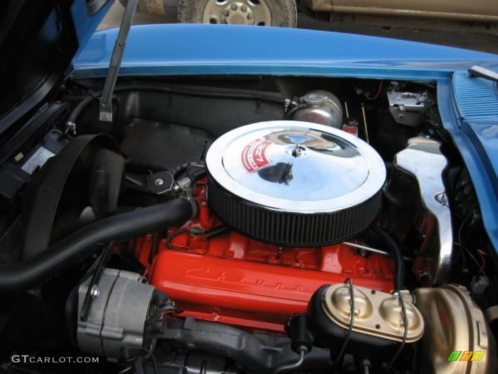 1967 Chevrolet Corvette Convertible 427 cid OHV 16-Valve 3x2 bbl L68 V8 Engine Photo #79951037