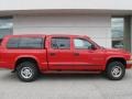 Flame Red - Dakota SLT Crew Cab 4x4 Photo No. 2