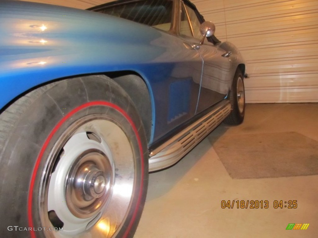 1967 Corvette Convertible - Marina Blue / Bright Blue photo #11