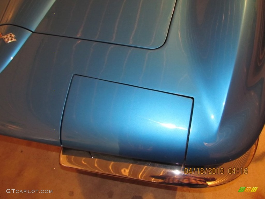 1967 Corvette Convertible - Marina Blue / Bright Blue photo #12