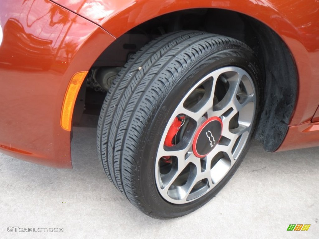 2012 Fiat 500 Sport Wheel Photo #79951280