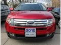 2010 Red Candy Metallic Ford Edge SEL AWD  photo #2