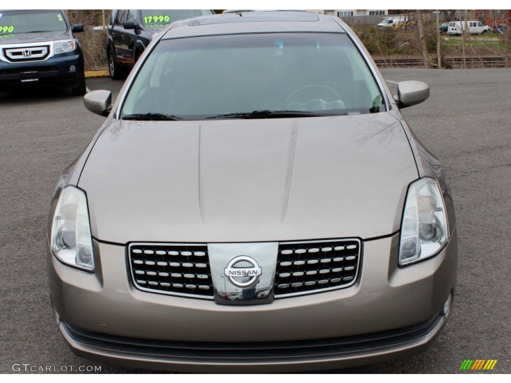 2004 Maxima 3.5 SE - Spirited Bronze / Black photo #2