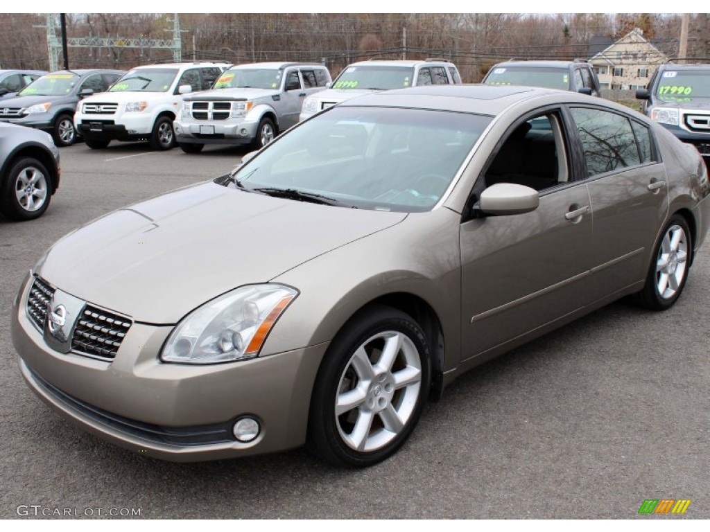 2004 Maxima 3.5 SE - Spirited Bronze / Black photo #3