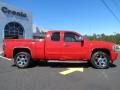 2011 Victory Red Chevrolet Silverado 1500 LT Extended Cab  photo #8