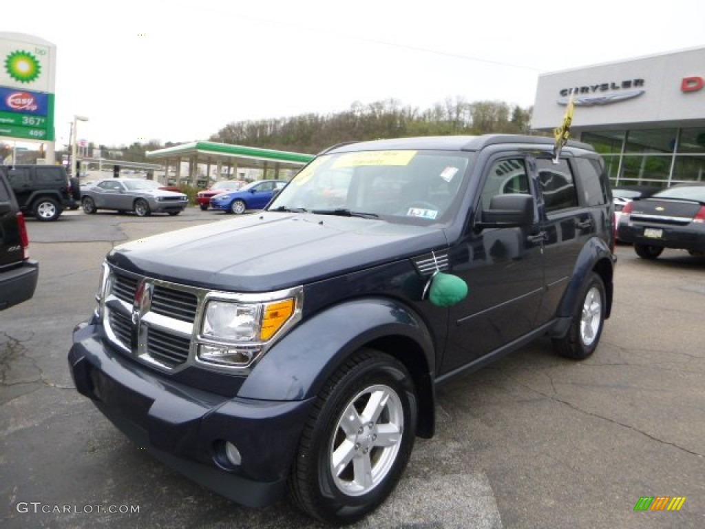 2008 Nitro SXT 4x4 - Modern Blue Pearl / Dark Slate Gray photo #1