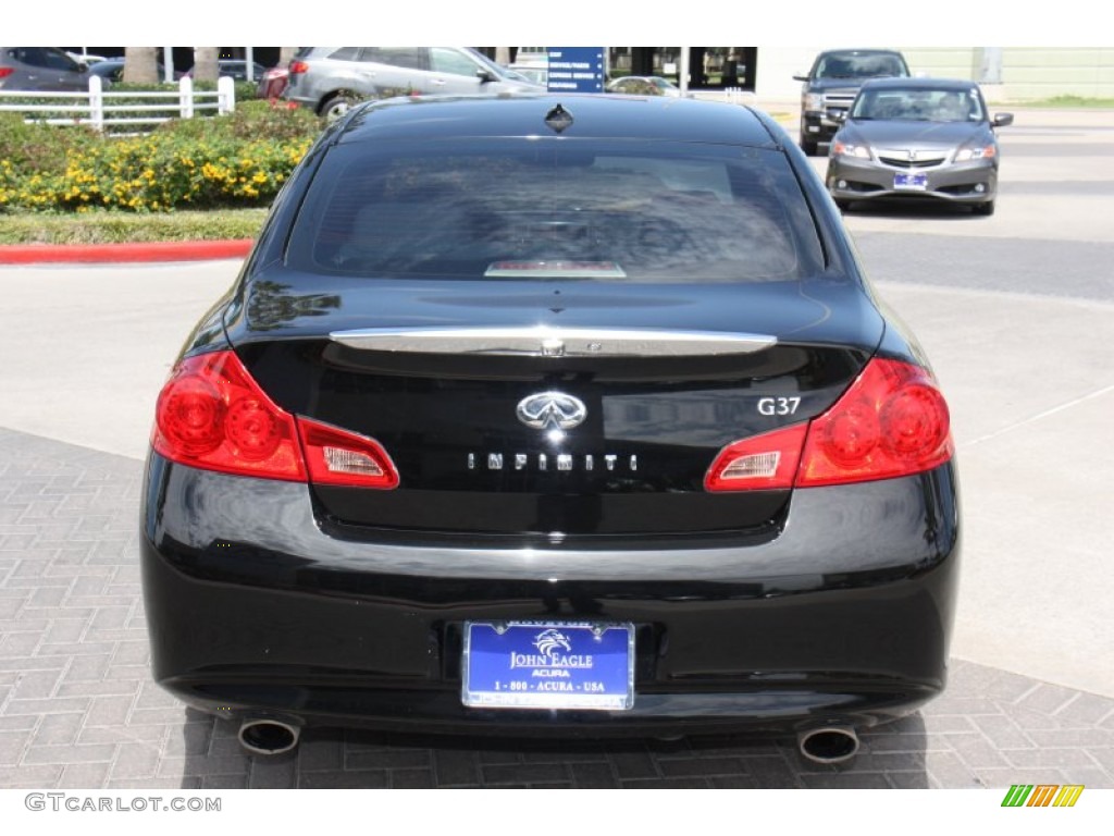 2011 G 37 Journey Sedan - Black Obsidian / Stone photo #6