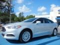 2013 Ingot Silver Metallic Ford Fusion Hybrid SE  photo #1