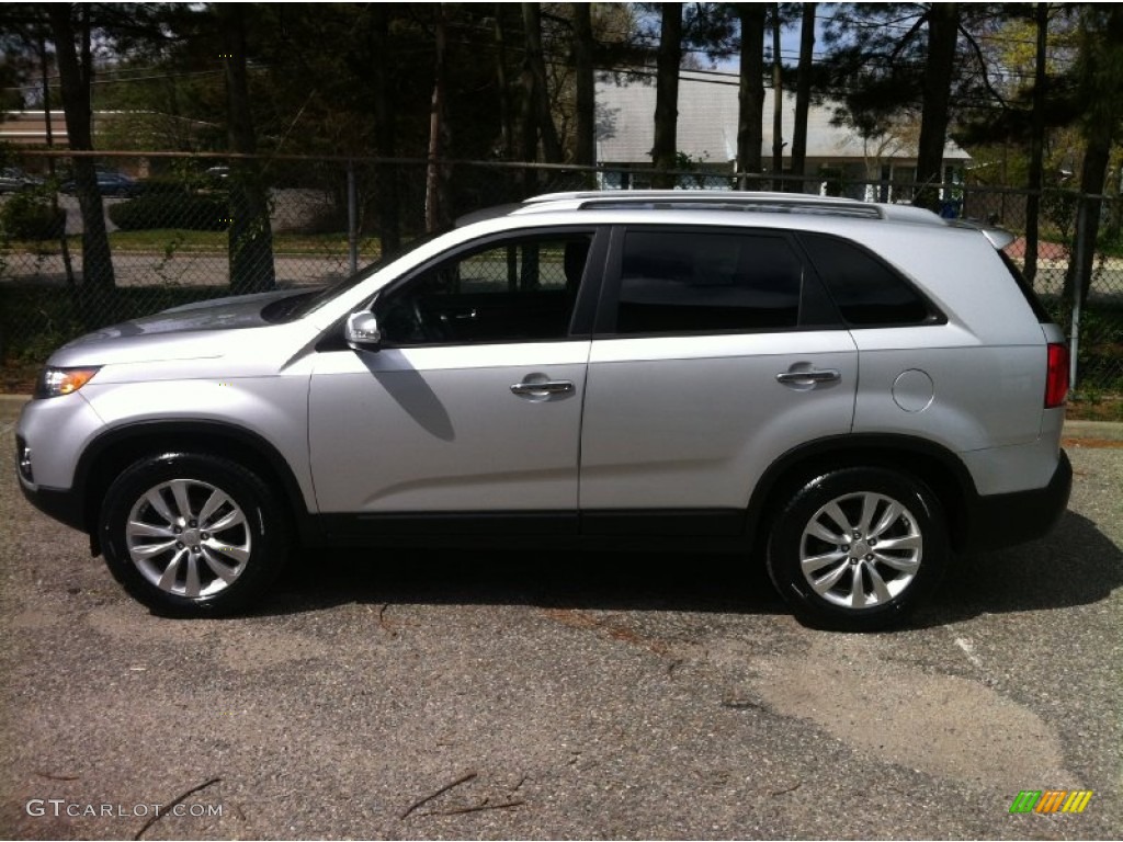 2011 Sorento EX - Bright Silver / Black photo #4