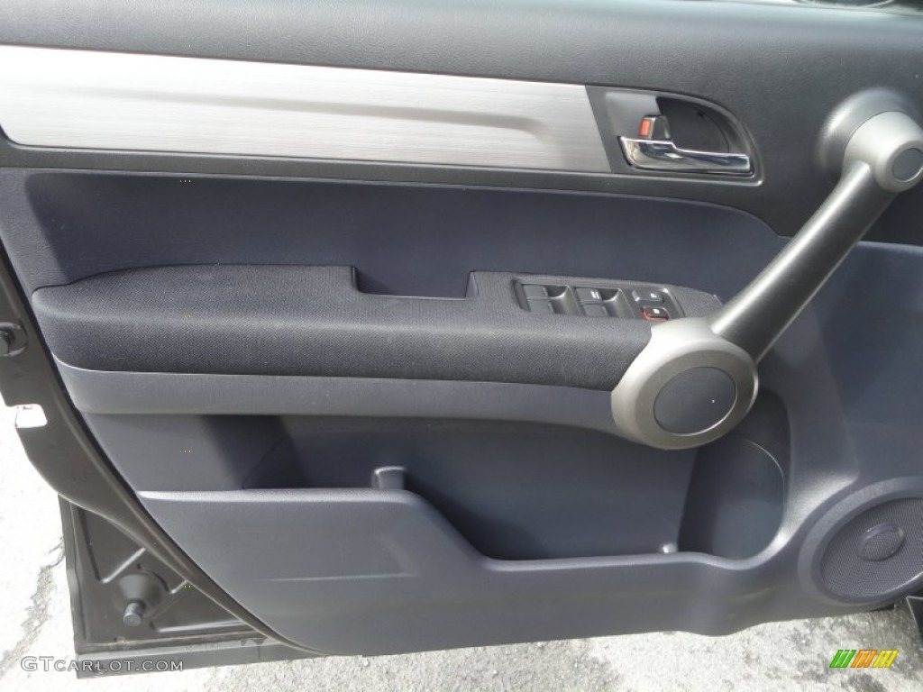 2010 Honda CR-V LX AWD Black Door Panel Photo #79953825