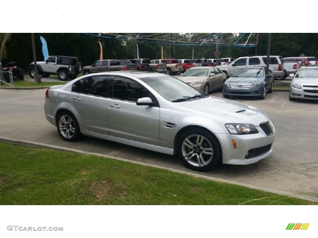 2009 G8 Sedan - Maverick Silver Metallic / Onyx photo #3