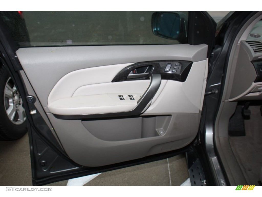 2007 MDX  - Nimbus Gray Metallic / Taupe photo #10