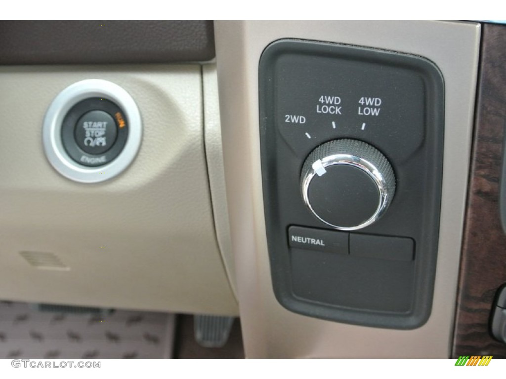 2013 Ram 2500 Laramie Longhorn Crew Cab 4x4 Controls Photo #79954924