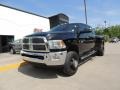 Black 2012 Dodge Ram 3500 HD Big Horn Mega Cab 4x4 Dually Exterior