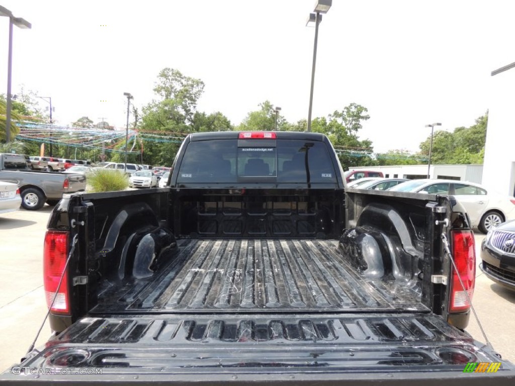 2012 Ram 3500 HD Big Horn Mega Cab 4x4 Dually - Black / Dark Slate/Medium Graystone photo #5