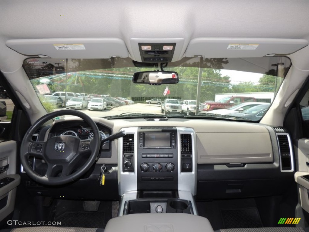 2012 Dodge Ram 3500 HD Big Horn Mega Cab 4x4 Dually Dark Slate/Medium Graystone Dashboard Photo #79955177