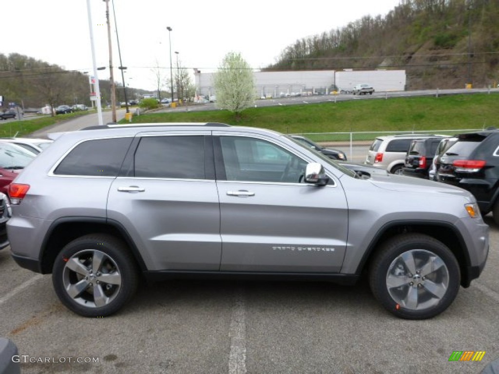 2014 Grand Cherokee Limited 4x4 - Billet Silver Metallic / Morocco Black photo #4