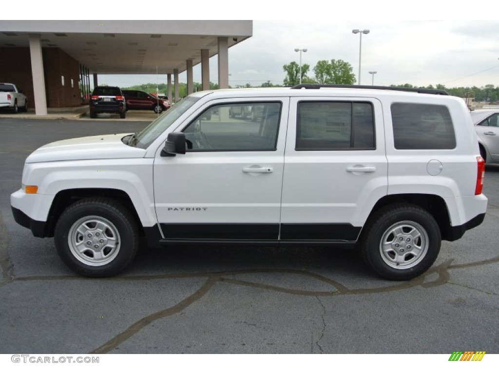 Bright White 2014 Jeep Patriot Sport Exterior Photo #79957720