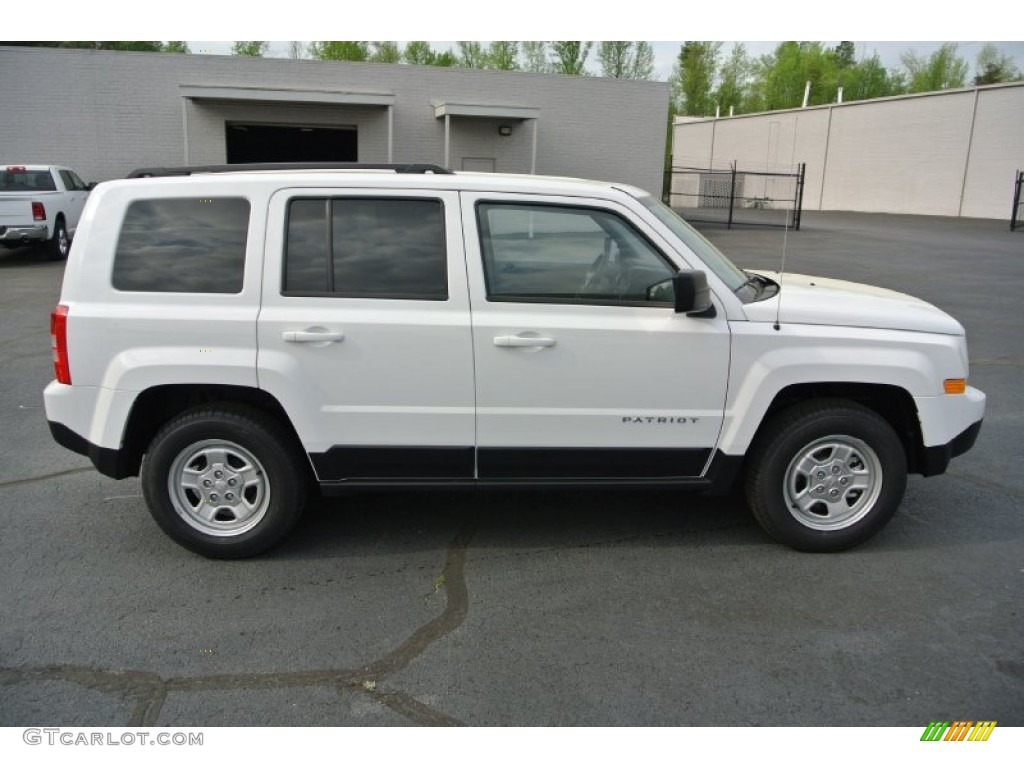 Bright White 2014 Jeep Patriot Sport Exterior Photo #79957781
