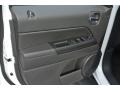 Dark Slate Gray 2014 Jeep Patriot Sport Door Panel
