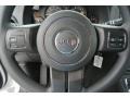 Dark Slate Gray 2014 Jeep Patriot Sport Steering Wheel
