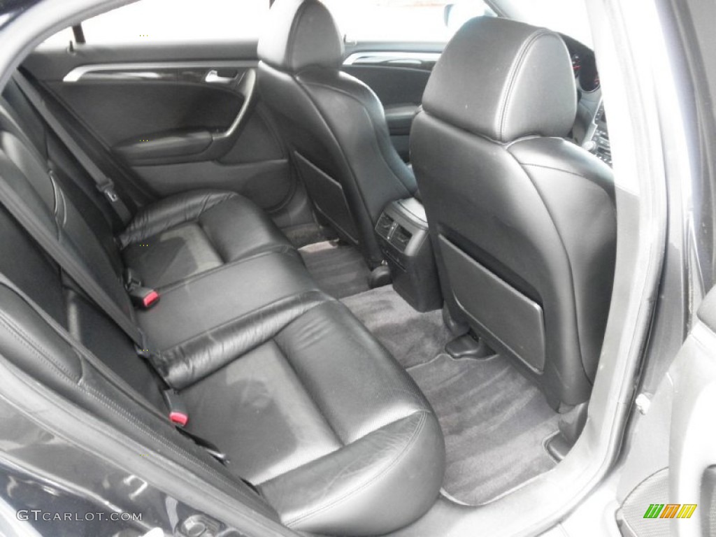 Ebony Interior 2007 Acura TL 3.2 Photo #79957968