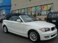 2010 Alpine White BMW 1 Series 128i Convertible  photo #2