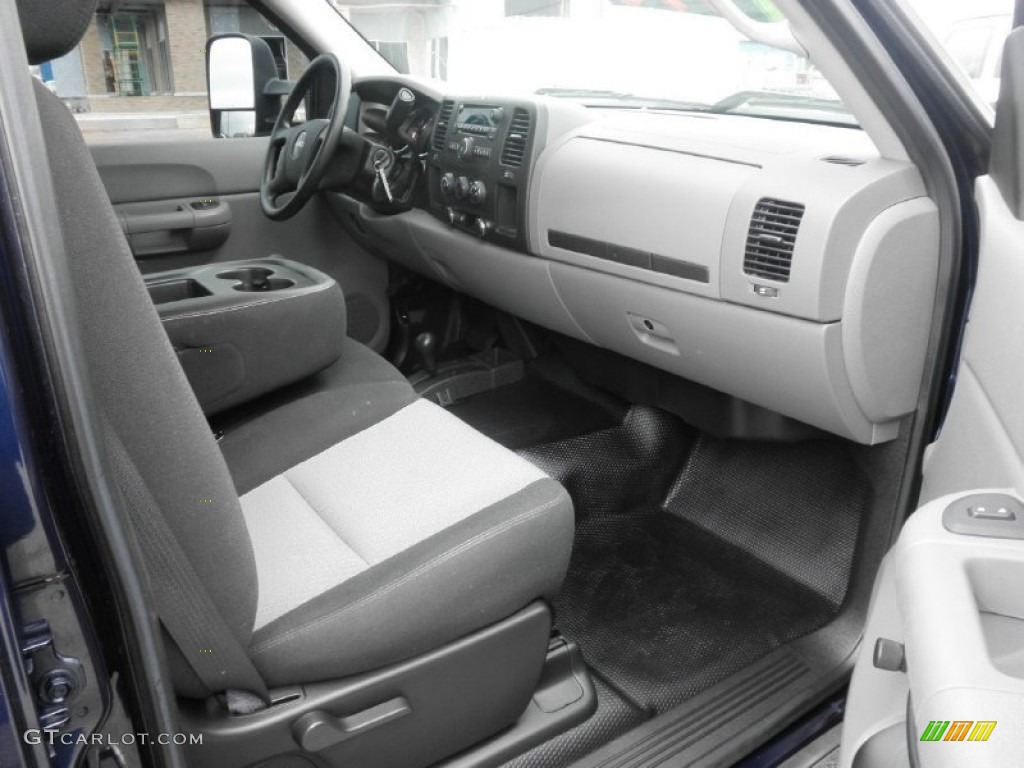 2009 Sierra 2500HD Work Truck Crew Cab 4x4 - Midnight Blue Metallic / Dark Titanium photo #21