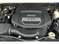 3.6 Liter DOHC 24-Valve VVT Pentastar V6 2013 Jeep Wrangler Sahara 4x4 Engine