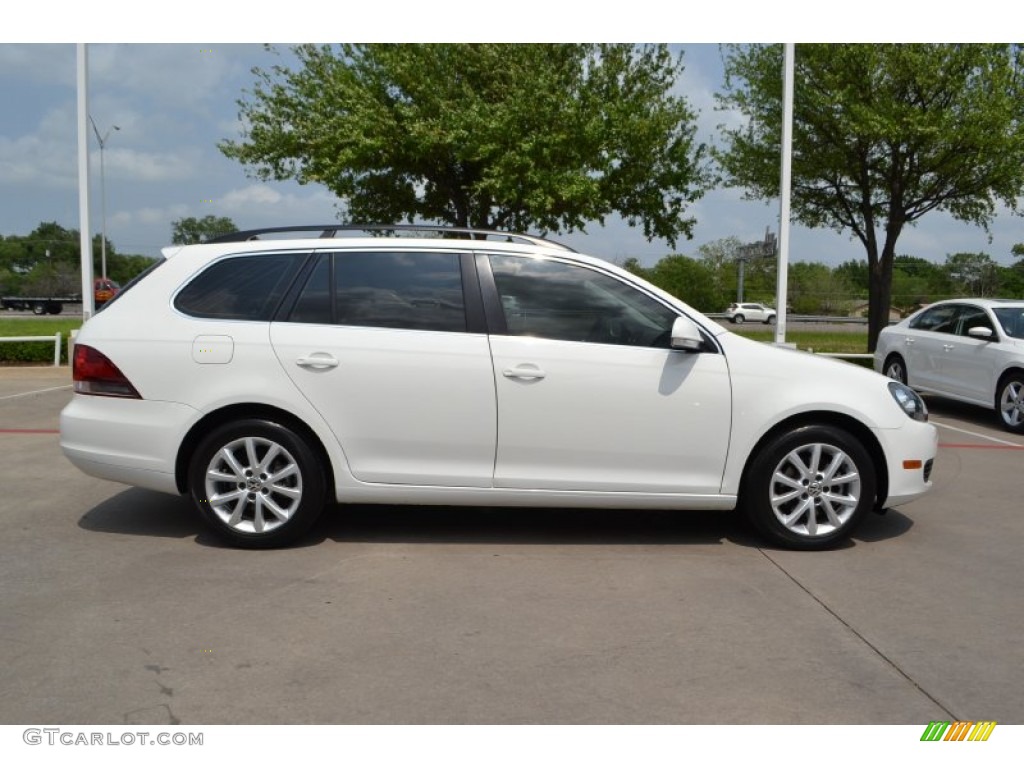 2010 Jetta SE SportWagen - Candy White / Titan Black photo #6