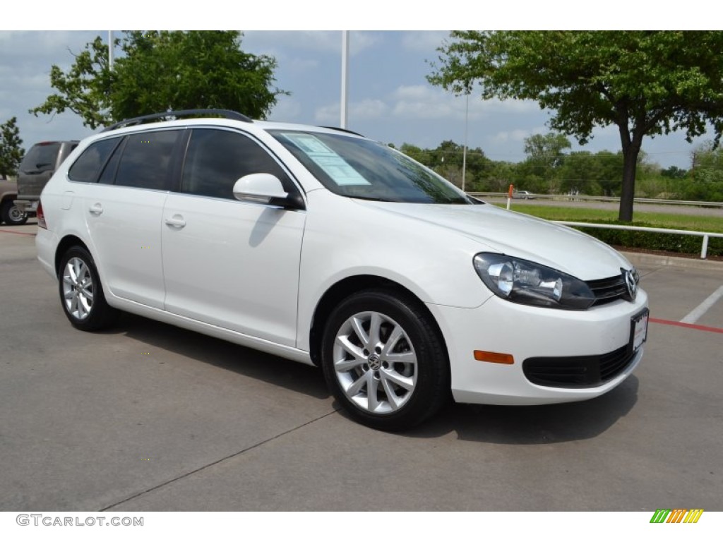 Candy White 2010 Volkswagen Jetta SE SportWagen Exterior Photo #79959872