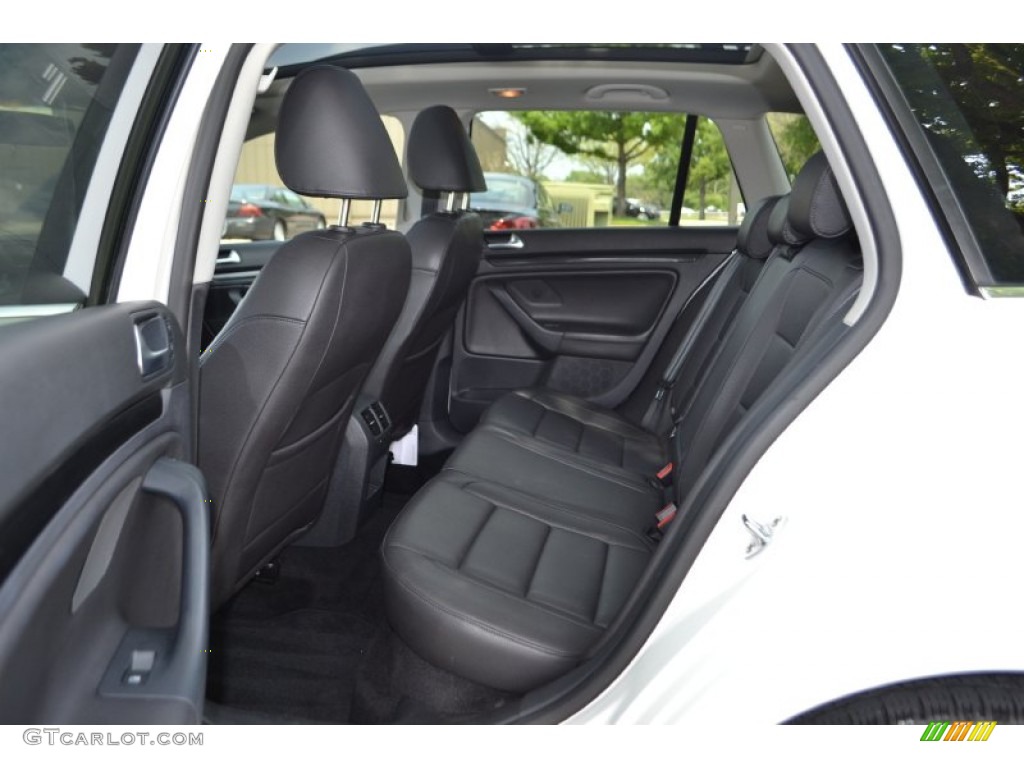 2010 Volkswagen Jetta SE SportWagen Rear Seat Photo #79959967