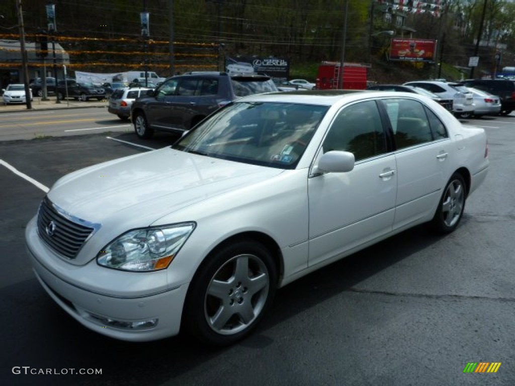 Crystal White 2005 Lexus LS 430 Sedan Exterior Photo #79960217