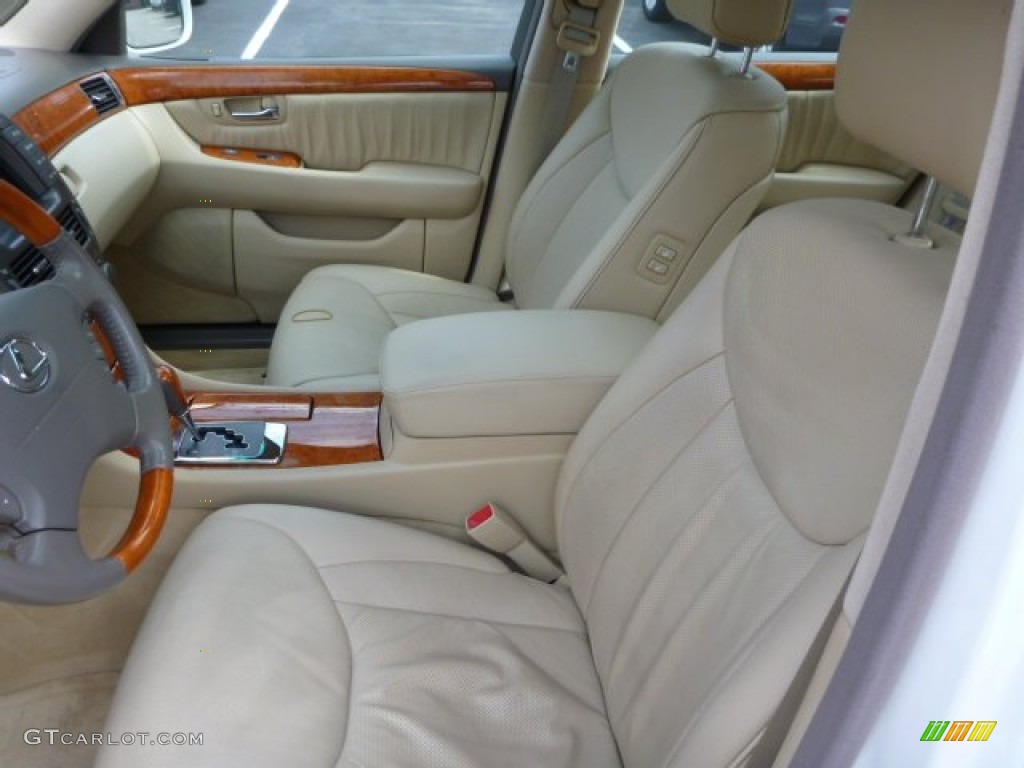 Cashmere Interior 2005 Lexus LS 430 Sedan Photo #79960254