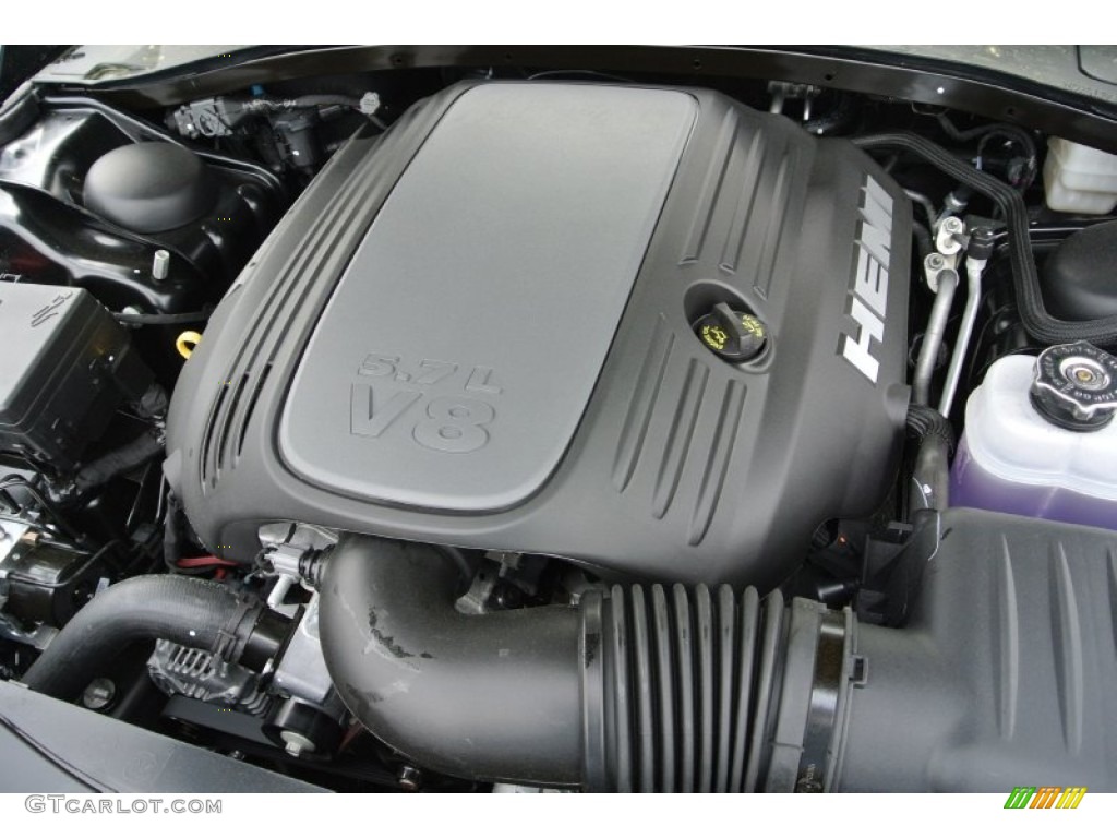 2013 Dodge Charger R/T 5.7 Liter HEMI OHV 16-Valve VVT V8 Engine Photo #79960559