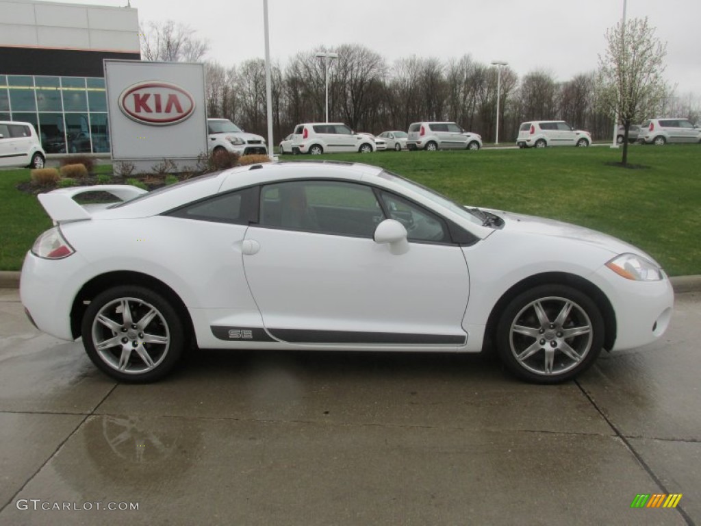 Northstar White 2008 Mitsubishi Eclipse SE Coupe Exterior Photo #79960626