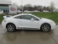 2008 Northstar White Mitsubishi Eclipse SE Coupe  photo #2